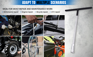 Clé à douille de type T Eastman pour outil de réparation automobile, chromée de haute qualité, métrique, DIY OEM E-2218 - Product Image 5