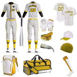 Uniformes de Béisbol para Práctica, Paquetes de Uniformes de Béisbol Transpirables de Malla, Paquetes de Uniformes de Béisbol de Ajuste Cómodo - Product Image 1