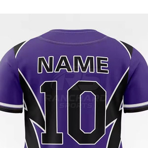 Maillot de baseball pour homme, vêtements de sport, séchage rapide, respirant, uniforme de jeu en plein air, maillot de baseball pour homme - Product Image 6
