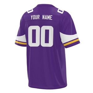 American Football Jersey Polyester <b>Mesh</b> <b>Screen</b> Printing Custom Design OEM Manufacturer Durable Breathable Team Apparel - Product Image 3