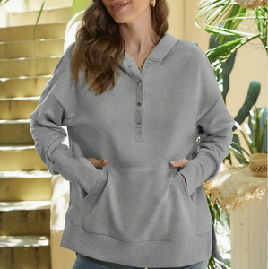 Sweatshirt à capuche surdimensionné au design personnalisé pour femmes sweatshirt à capuche épais et surdimensionné pour femmes sweatshirts à capuche surdimensionnés de haute qualité pour femmes - Product Image 4