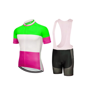 Maillot de cyclisme respirant, doux, à séchage rapide, à manches courtes, vêtements de sport, tenue de cyclisme d'été, ensemble de cyclisme 2 pièces pour hommes - Product Image 3