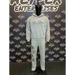 Ensemble de survêtement tendance hiver 2025 – Nouveautés – Ensemble streetwear personnalisé avec sweat à capuche 100 % coton et fermeture éclair – Coupe ajustée pour homme – Couleurs variées - Product Image 5