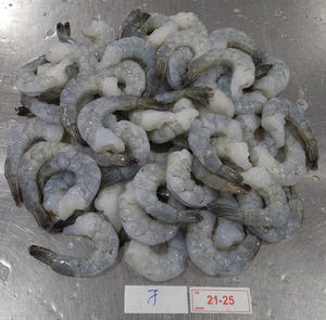 Venta al por mayor Vietnam Bac Lieu Vannamei Camarón congelado crudo cáscara desvenada cola PTO tamaño 21-25 sin cabeza bolsa a granel precio barato - Product Image 2