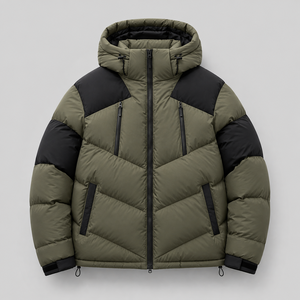 OEM heavyweight puffer <b>jacket</b> cold weather outerwear insulated <b>jacket</b> manufacturer Factory Price - Product Image 3