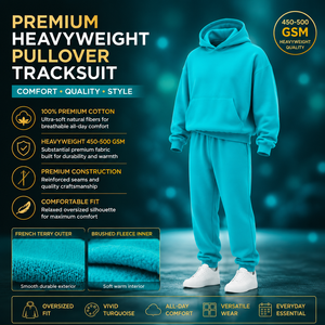 Ensemble de survêtement thermique en polaire pour femme, coupe ample, épaules tombantes, sweat-shirt uni, pantalon de jogging à revers élastiques - Product Image 6