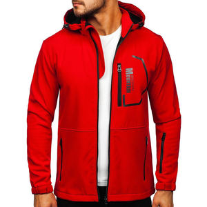 Chaqueta Softshell para Hombre al por Mayor, Precio Competitivo, Color Rojo, Nueva Llegada 2026, Chaquetas Softshell para Exteriores - Product Image 2