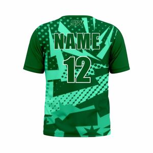 Camisetas Deportivas al Por Mayor de Fábrica, Sublimación, Jersey de Equipo, Logotipo Personalizado, Nombre del Equipo, Diseños Impresos, Camisetas Deportivas de Alta Calidad - Product Image 5