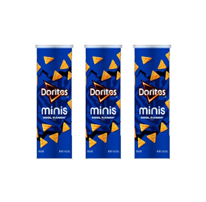 Authentic Doritoss Minis Cool Ranch Bite Sized Tortilla Chips 12x1.95oz Canisters Bulk Wholesale <b>Snack</b> Supply Global Export - Product Image 4