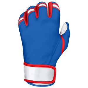 Gants de frappe de baseball à manchette courte, paume en cuir durable, fermeture à bouton-pression pour adulte, écologiques, légers, personnalisables - Product Image 5