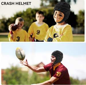 หมวกกันน็อคแบบกำหนดเองสำหรับเด็ก 7on7 ยูธ การ์เดี้ยน แคปส์ สำหรับกีฬาทางน้ำ ฟลักก์ ฟุตบอล อเมริกันฟุตบอล พร้อมปลอกหุ้มแบบซอฟต์เชลล์ - Product Image 5