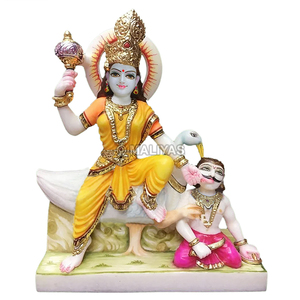 Marble Baglamukhi Devi Statue | Handcrafted White Marble Goddess Baglamukhi Murti | Premium Hindu Idol | MALIYAS - Product Image 3