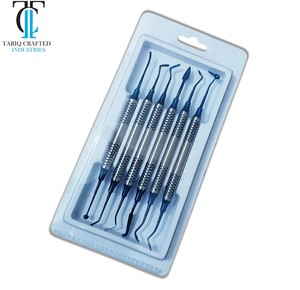 Kit professionnel d'instruments de restauration dentaire en composite, outils de modelage en acier inoxydable pour la pose de composite, certifié CE - Product Image 6