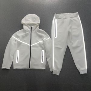 Cool Vintage Winter Heavyweight Eco-Friendly Tracksuit Set <b>Oversized</b> Hoodie <b>Joggers</b> Casual Loungewear - Product Image 2