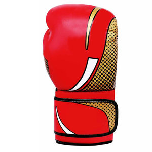 Gants de boxe MMA en cuir avec logo personnalisé, protection des doigts et des phalanges, respirants, anti-choc, fermeture à lacets, OEM - Product Image 5