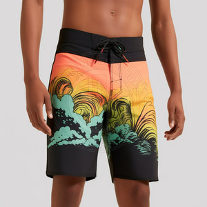 Men's Swim Shorts Lightweight Beach Shorts Quick Dry Design For Swimming Holiday And Outdoor Water Sports - Product Image 3