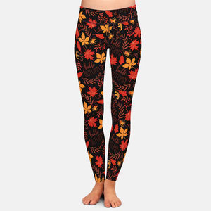 Leggings pour femmes en gros, pantalons de yoga à taille haute imprimés sur mesure, vêtements de sport respirants, fabricant OEM ODM - Product Image 1