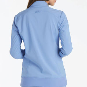 Blouses d'infirmière de haute qualité confortables à fermeture éclair sur le devant avec manches longues, uniformes médicaux chauds pour femmes et hommes - Product Image 2