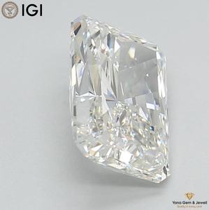 Diamante Cultivado en Laboratorio con Certificación IGI, Corte Radiante de 1.50 CT, 7.76 mm, Color F, Claridad VS1, Piedra Suelta para Joyería Fina - Product Image 3