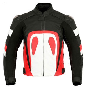 Chaqueta de Cuero para Motocicleta Transpirable para Hombre, Productos de Moda, Proveedor Directo de Fábrica, Chaquetas de Cuero para Motocicleta - Product Image 1