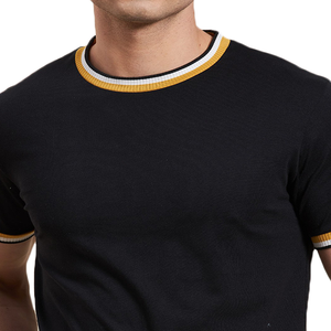 2026 Wholesale Custom Logo Plain Blank Men T Shirt 100% Cotton New Fashion Customized Size Shirts - Product Image 5