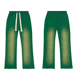 Nouveauté 2026 – Pantalon de survêtement ample et décontracté pour homme avec logo personnalisé, rayures latérales, coupe évasée et style oversize pour l'extérieur - Product Image 6