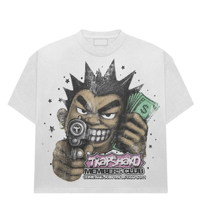 Camiseta de Manga Corta para Hombre, Cuello Redondo, 100% Algodón, Diseño a Cuadros, Transpirable, Talla Grande, con Logotipo Estampado en la Parte Delantera - Product Image 3