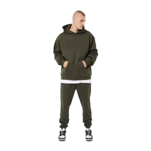 Sudadera con Capucha para Hombre, Estilo Urbano, Corte Regular, Bolsillo Canguro, Capucha Ajustable, Colores Personalizados Digitales, Tela Cómoda para Invierno - Product Image 1