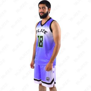 Maillot de basket-ball d'été Bsci de haute qualité personnalisé OEM Maillot de basket-ball unisexe adulte Bsci Uniforme de basket-ball d'été - Product Image 1