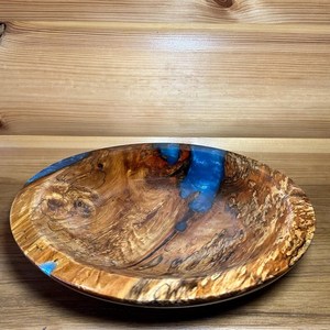 Nouvelle soupière en résine colorée au design boisé, articles de luxe pour cuisine, hôtels et restaurants, soupière en bois et résine, soupière artisanale en résine et bois - Product Image 6