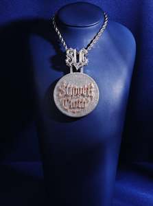 Colgante de Plata de Ley 925 con Moissanita y Letra Redonda, Bañado en Rodio, Joyería de Lujo para Fiesta, Regalo con Certificado - Product Image 3