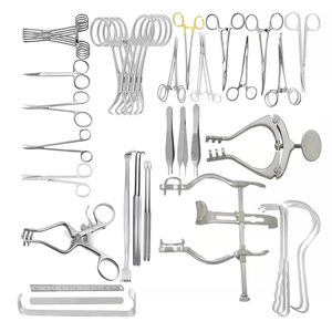 Ensemble d'instruments chirurgicaux pour laparotomie pédiatrique, 51 pièces, acier inoxydable, manuel, réutilisable, haute qualité, usage médical, haute température - Product Image 2