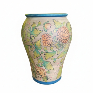 แจกันผีเสื้อดินเผาทำด้วยมือพร้อมฝาปิดสีดำด้านและฐานสีดำด้านแจกันช่างฝีมือพร้อมที่จับสำหรับตกแต่งบ้านแปลกๆ - Product Image 4