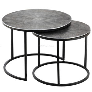 Mesas de Centro de Aluminio de Diseño Moderno y Alta Calidad para Sala de Estar, Muebles para el Hogar, Oficina, Comedor IHA - Product Image 1