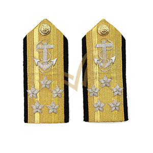 Fabricants OEM d'épaulettes de grade brodées sur mesure |   Épaulettes de cérémonie de haute qualité - Product Image 2