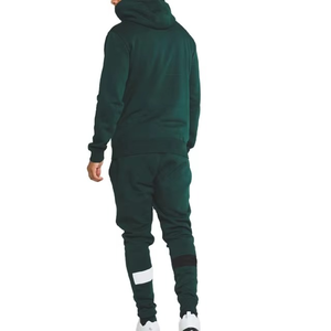 Ensemble de jogging pour homme respirant 100% coton, survêtement de sport, pantalon de jogging surdimensionné, ensemble deux pièces, vêtements décontractés, services OEM/ODM - Product Image 2