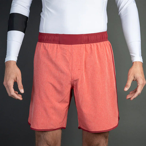 Pantalones Cortos de Boxeo Rojos para Hombre, de Poliéster, Corte Regular, Transpirables, Ligeros, para Entrenamiento Deportivo, Boxeo, Fitness y Gimnasio - Product Image 3