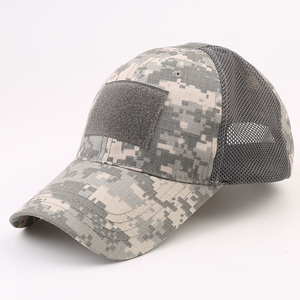 Custom Tiger <b>Camo</b> Hip Hop Trucker Hat 100% Cotton Mesh Breathable Waterproof Fashion Outdoor Patch Snapback <b>Cap</b> Full Color Print - Product Image 4