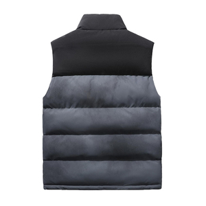 Gilet matelassé durable pour homme, veste sans manches légère et chaude pour l'hiver, fournisseur de vêtements personnalisés - Product Image 2
