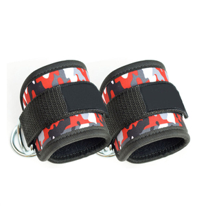 สายรัดข้อเท้านีโอพรีนแบบมืออาชีพ ปิดด้วยห่วงคู่ สำหรับยกขา ออกกำลังกายในยิม-ระบายอากาศได้ดี ปรับได้ ทนทาน - Product Image 4