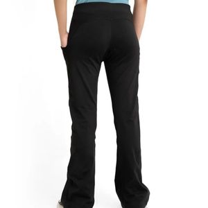 <b>Women's</b> <b>Black</b> High Waist Flare Pants Stretch Slim Fit Casual <b>Trousers</b> <b>with</b> Side <b>Pockets</b> Long Leg Everyday Fashion Bottoms - Product Image 6