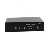 Caja de Aluminio con Recubrimiento de Polvo Negro, Estructura Metálica, Carcasa IP54, Chasis para Equipos Electrónicos