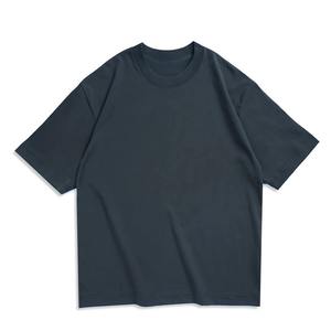 T-shirts d'été à coupe classique pour hommes, marron, streetwear décontracté, unisexe, basiques, solides, jeunes et cool, jersey 100% coton - Product Image 4