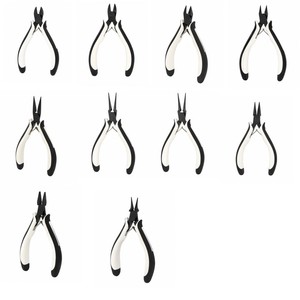 Micro Jewelry Pliers and Cutters Stainless Steel Precision Wire Cutting and Forming Tools Zetomed Pro - Product Image 1