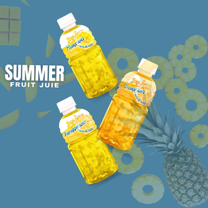 Interfresh Vietnam Botella de 320 ml - Jugo de Piña con Nata de Coco Recién Exprimido, Certificado GMP, Fabricación de Marca Privada OEM/ODM - Product Image 6
