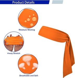 Accesorios para el Cabello a la Moda, Diademas Deportivas de Tela de Poliéster con Diseño Sublimado - Product Image 1