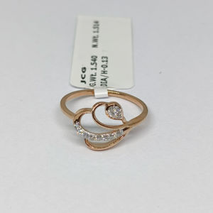Elegante Anillo de Diamantes Chapado en Rodio de Oro Amarillo de 14K para Mujer, Certificado por IGI, Diseño Clásico, Joyería de Lujo para Boda, Color G-H - Product Image 4
