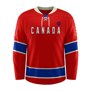 Camiseta de hockey sobre hielo personalizada con diseño moderno y ajuste flexible, ideal para entrenamientos en equipo, partidos y actividades deportivas. - Product Image 1