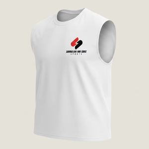 Camiseta sin mangas de algodón y elastano lavado estilo vintage para hombre, ajuste holgado, para gimnasio, musculación, informal, transpirable, para verano - Product Image 4