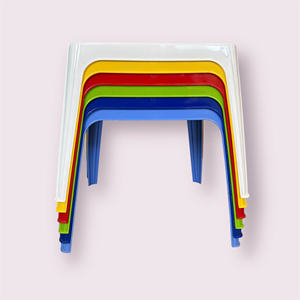 Wholesale Durable <b>Plastic</b> <b>Table</b> for Home Use | Premium Outdoor-Grade Material - 63x34x50 Square <b>Plastic</b> <b>Table</b> - Product Image 3